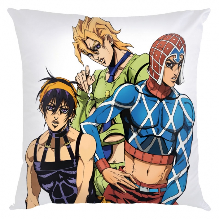 JoJos Bizarre Adventure  Anime square full-color pillow cushion 45X45CM NO FILLING   J1-176