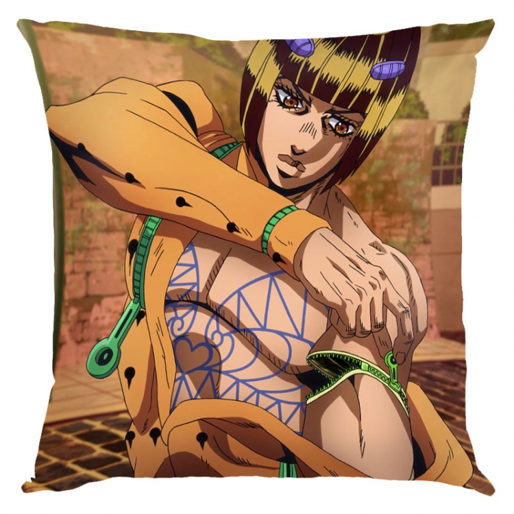 JoJos Bizarre Adventure  Anime square full-color pillow cushion 45X45CM NO FILLING  J1-219