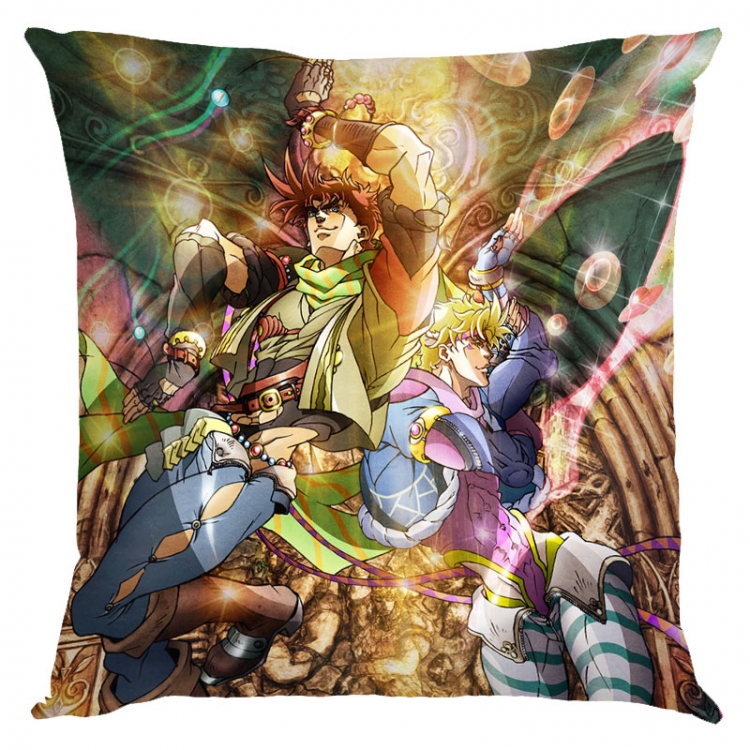 JoJos Bizarre Adventure  Anime square full-color pillow cushion 45X45CM NO FILLING  J1-41