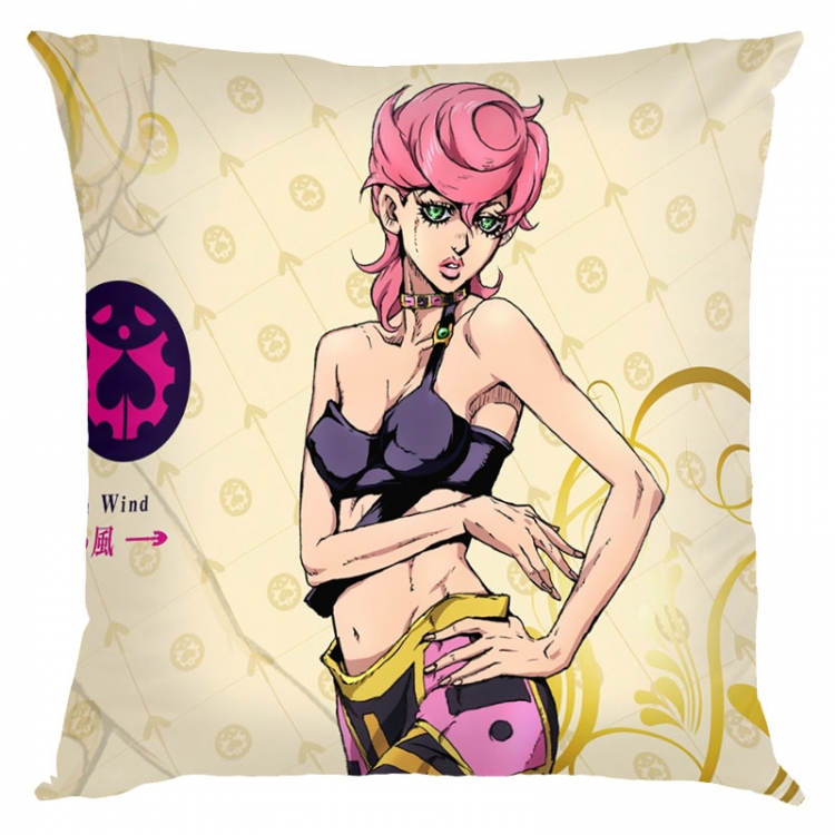 JoJos Bizarre Adventure  Anime square full-color pillow cushion 45X45CM NO FILLING J1-236