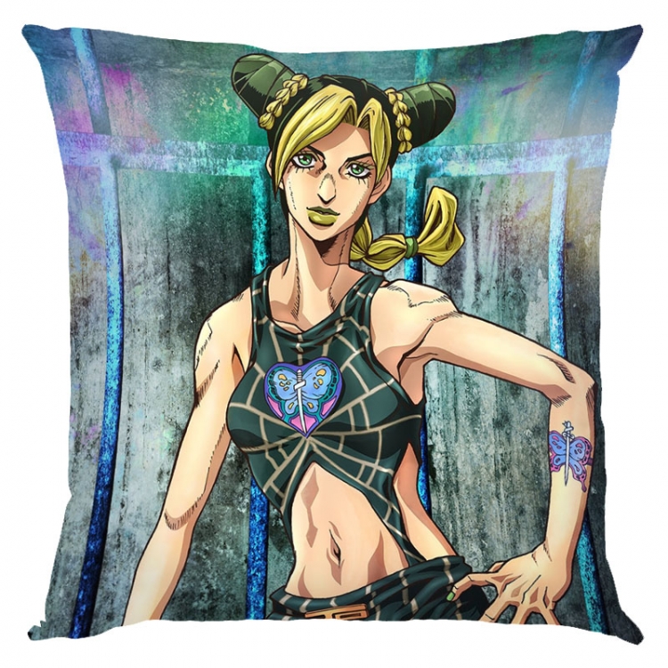 JoJos Bizarre Adventure  Anime square full-color pillow cushion 45X45CM NO FILLING J1-214