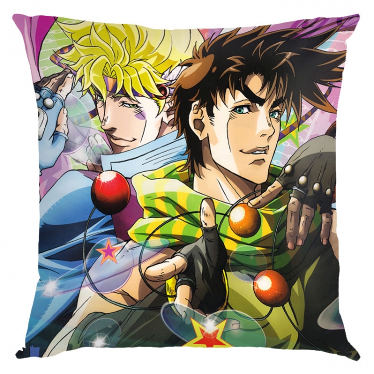 JoJos Bizarre Adventure  Anime square full-color pillow cushion 45X45CM NO FILLING  J1-168