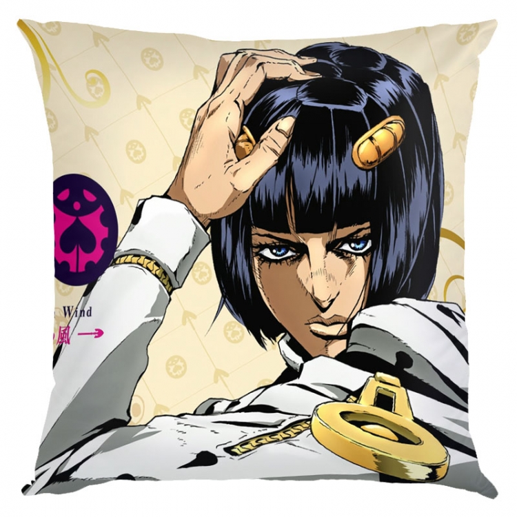 JoJos Bizarre Adventure  Anime square full-color pillow cushion 45X45CM NO FILLING  J1-238