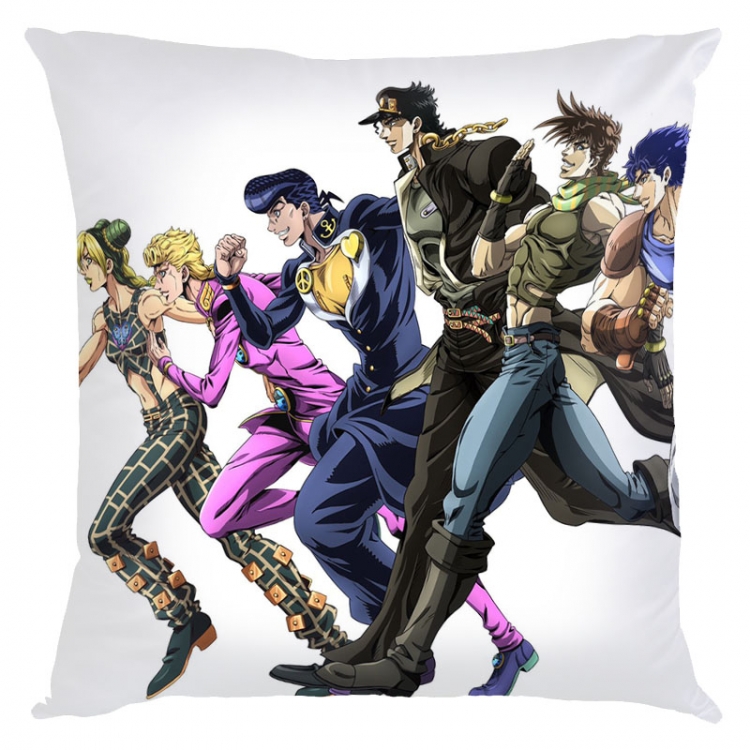 JoJos Bizarre Adventure  Anime square full-color pillow cushion 45X45CM NO FILLING  J1-194