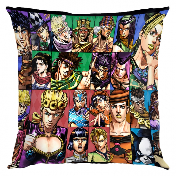 JoJos Bizarre Adventure  Anime square full-color pillow cushion 45X45CM NO FILLING  J1-170A