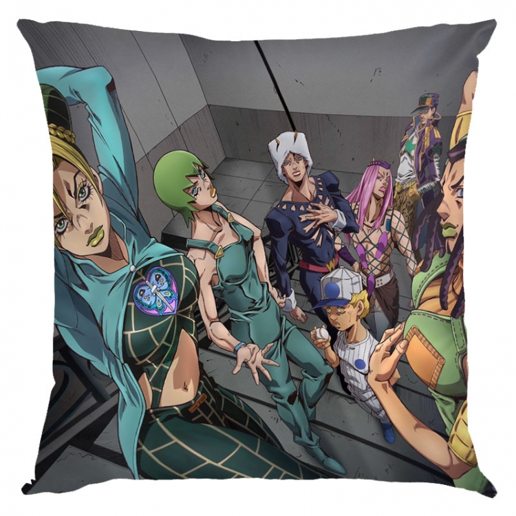 JoJos Bizarre Adventure  Anime square full-color pillow cushion 45X45CM NO FILLING  J1-210