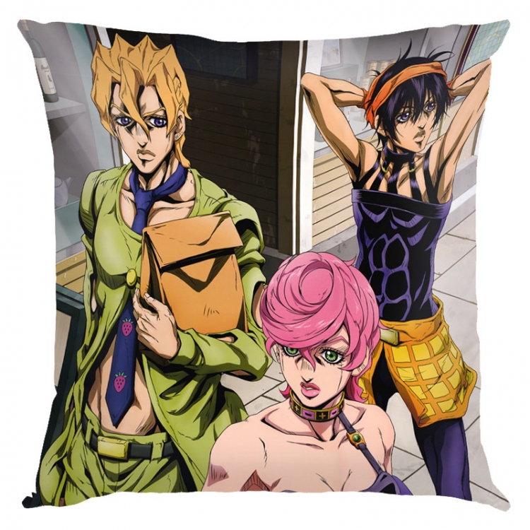 JoJos Bizarre Adventure  Anime square full-color pillow cushion 45X45CM NO FILLING J1-190