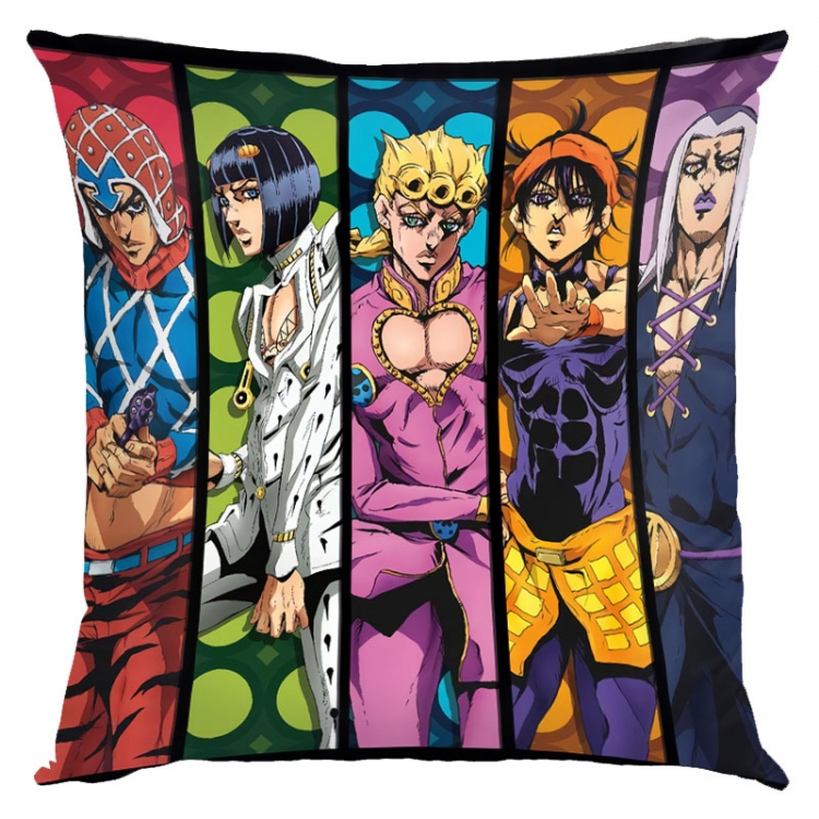 JoJos Bizarre Adventure  Anime square full-color pillow cushion 45X45CM NO FILLING  J1-162