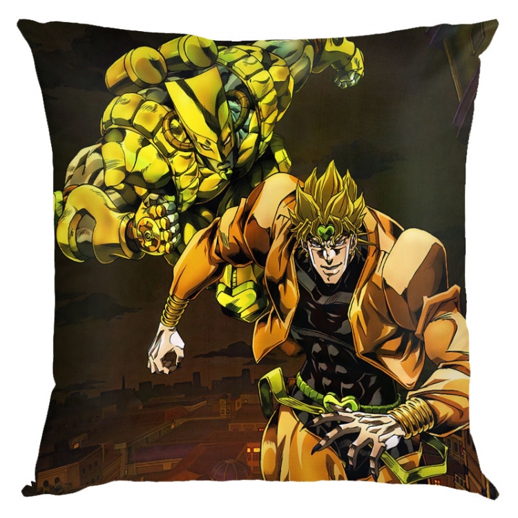 JoJos Bizarre Adventure  Anime square full-color pillow cushion 45X45CM NO FILLING  J1-202
