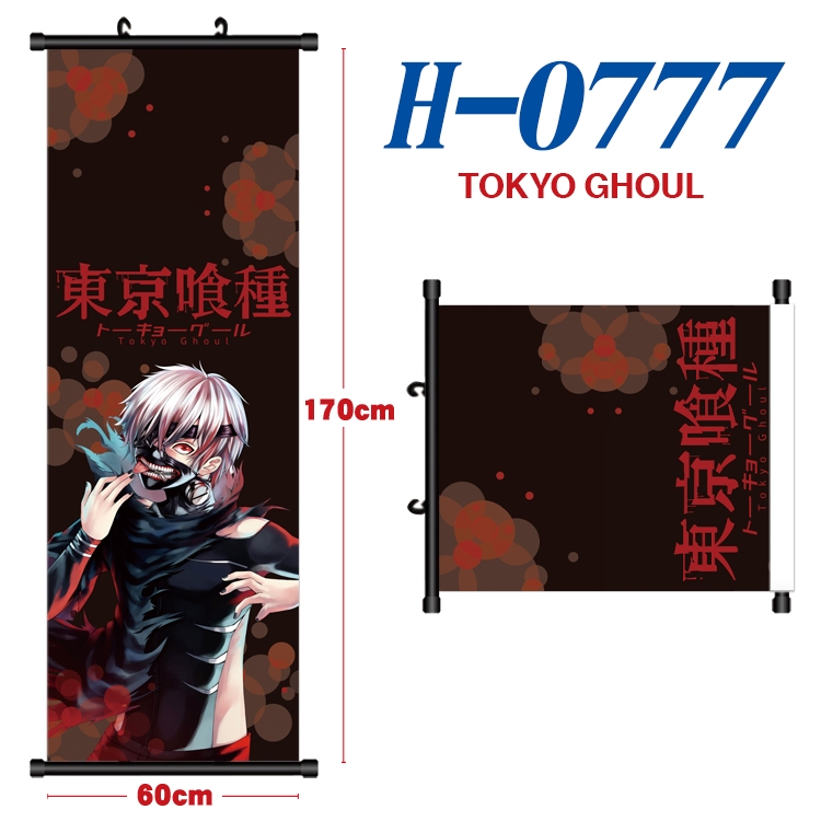 Tokyo Ghoul Anime Plastic pole cloth painting Wall Scroll 60X170CM  H-0777