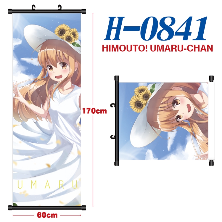 Himouto! Umaru-chan Anime Plastic pole cloth painting Wall Scroll 60X170CM  H-0841