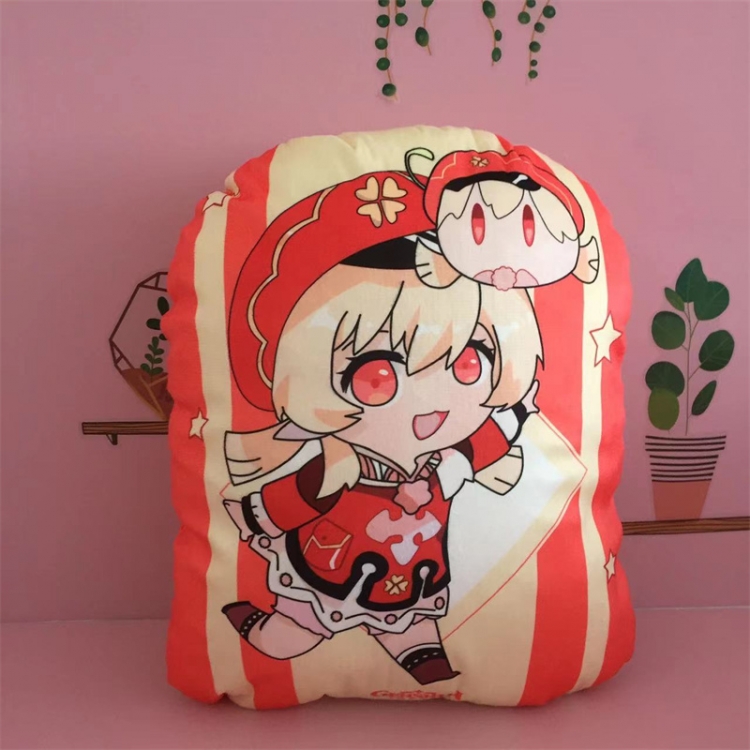 Genshin Impact Anime Color background plush pillow nap cushion