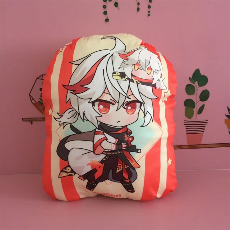 Genshin Impact Anime Color background plush pillow nap cushion