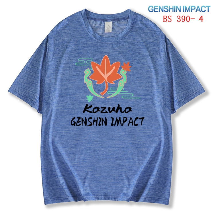 Genshin Impact  ice silk cotton loose and comfortable T-shirt from XS to 5XL BS-390-4