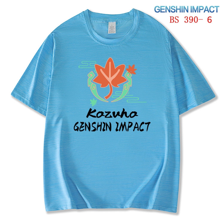 Genshin Impact  ice silk cotton loose and comfortable T-shirt from XS to 5XL BS-390-6