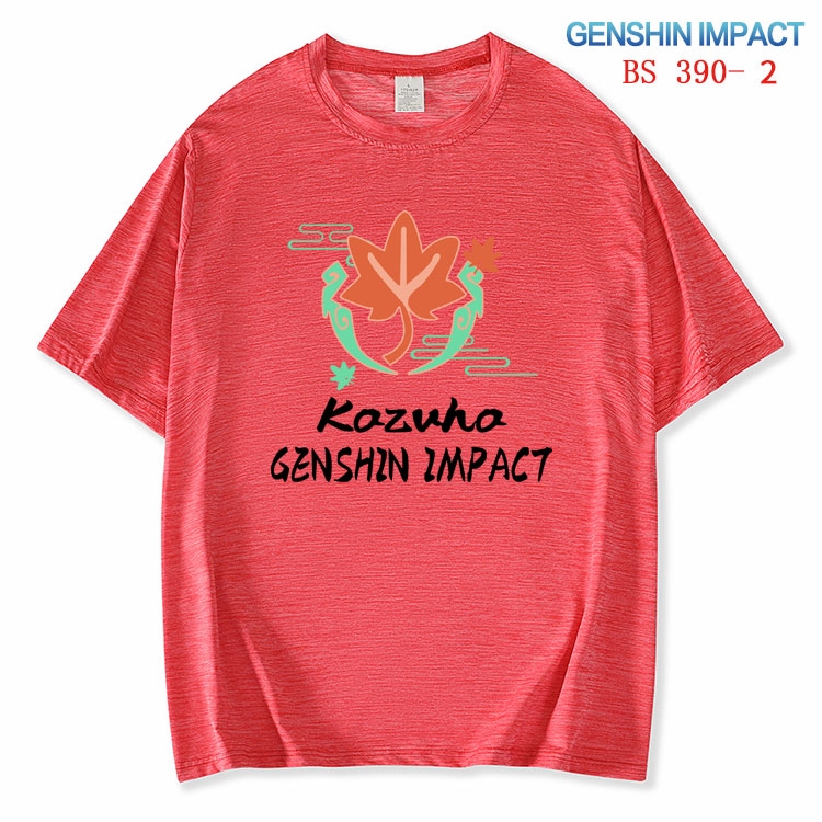 Genshin Impact  ice silk cotton loose and comfortable T-shirt from XS to 5XL BS-390-2