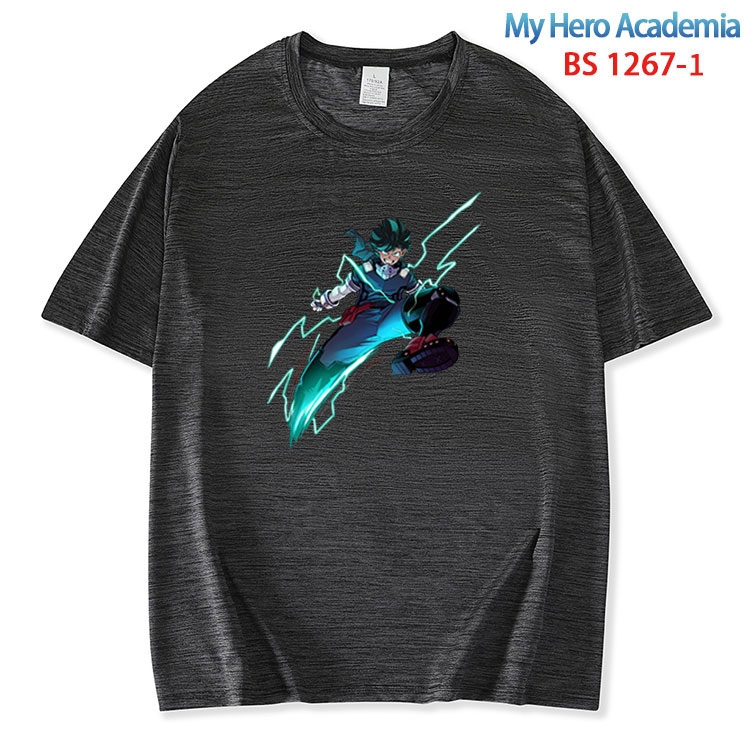 My Hero Academia  ice silk cotton loose and comfortable T-shirt from XS to 5XL  BS-1267-1