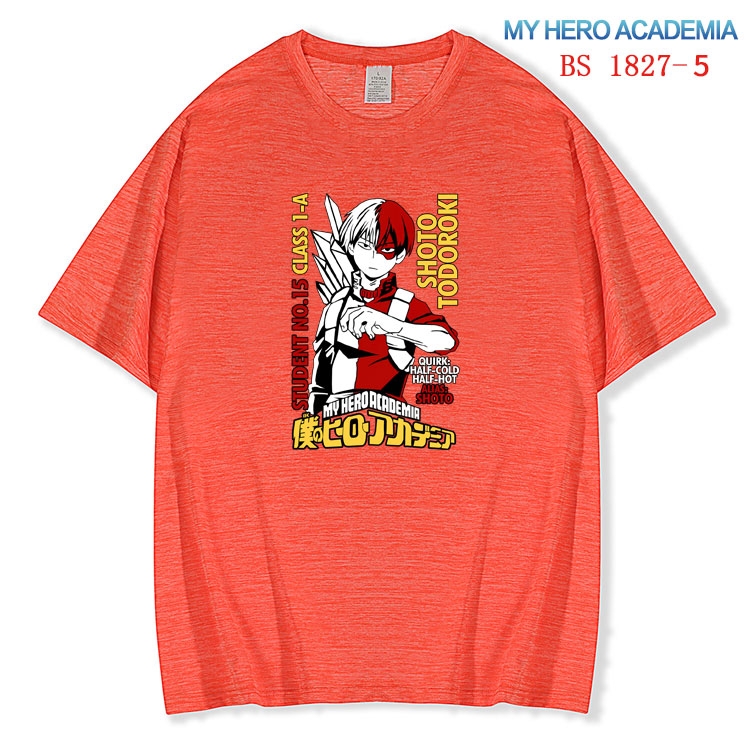 My Hero Academia  ice silk cotton loose and comfortable T-shirt from XS to 5XL BS-1827-5