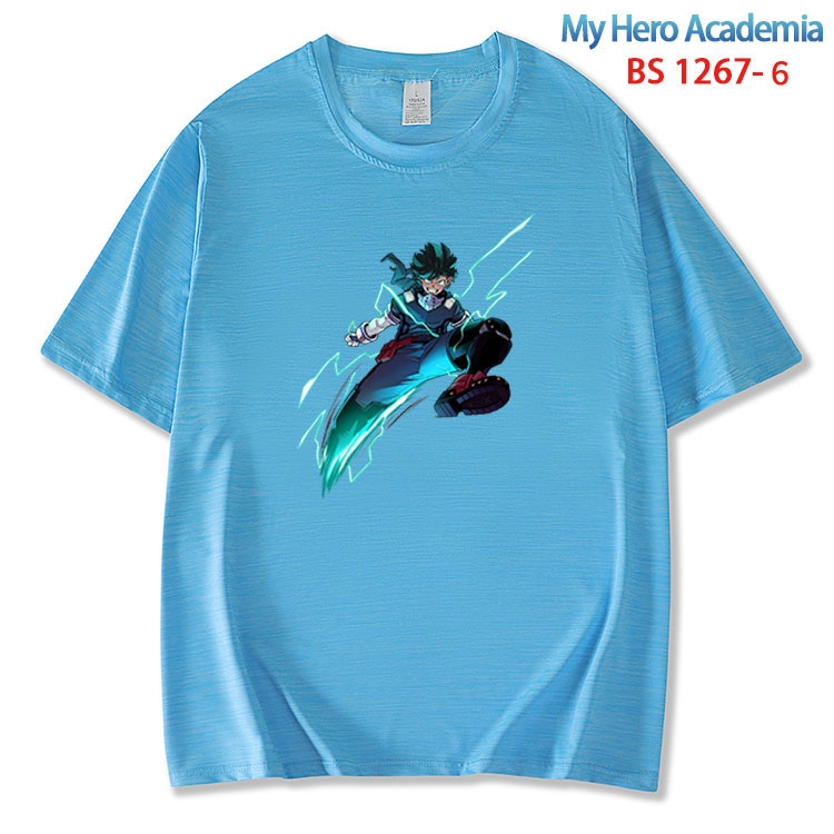My Hero Academia  ice silk cotton loose and comfortable T-shirt from XS to 5XL BS-1267-6