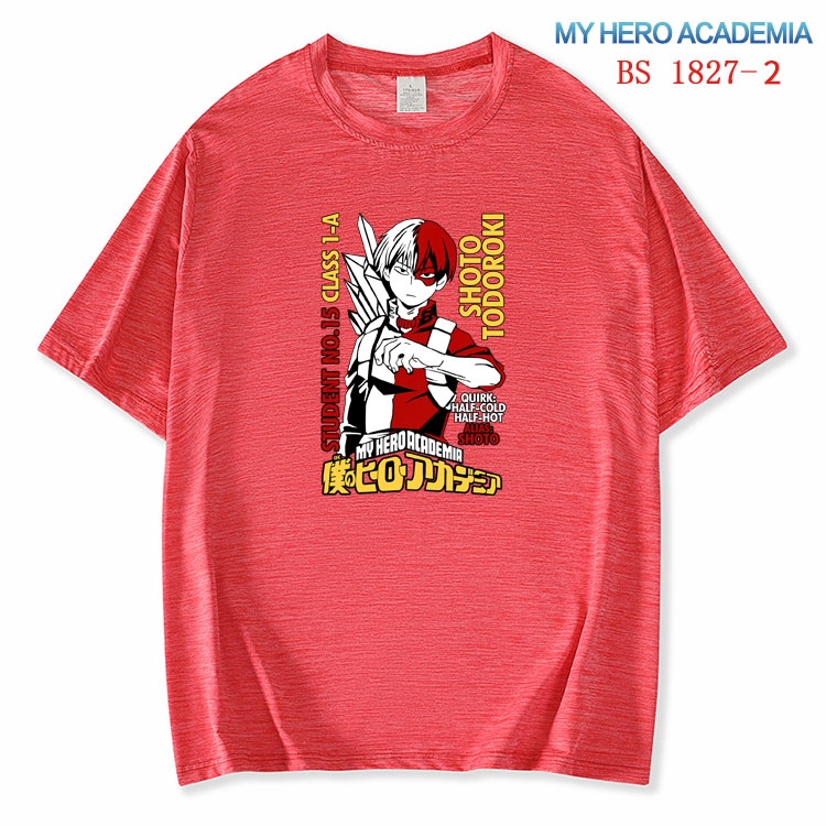 My Hero Academia  ice silk cotton loose and comfortable T-shirt from XS to 5XL BS-1827-2