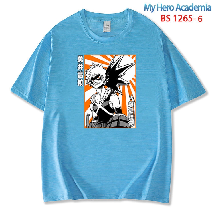 My Hero Academia  ice silk cotton loose and comfortable T-shirt from XS to 5XL  BS-1265-6