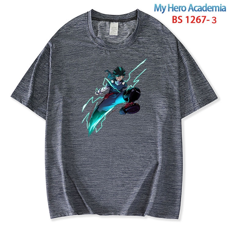 My Hero Academia  ice silk cotton loose and comfortable T-shirt from XS to 5XL  BS-1267-3