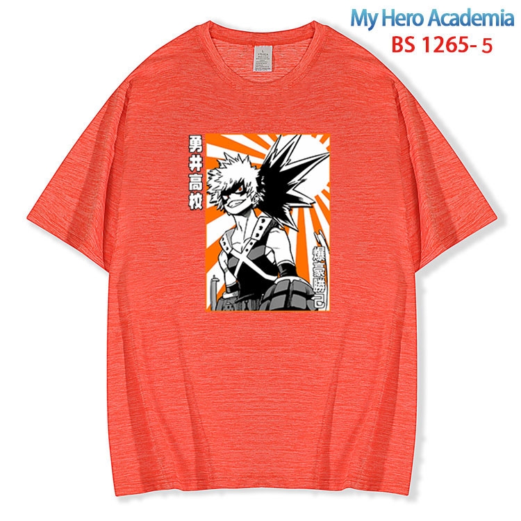 My Hero Academia  ice silk cotton loose and comfortable T-shirt from XS to 5XL BS-1265-5