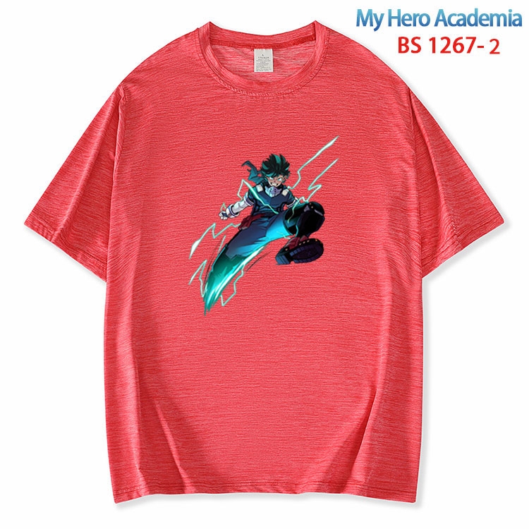 My Hero Academia  ice silk cotton loose and comfortable T-shirt from XS to 5XL BS-1267-2