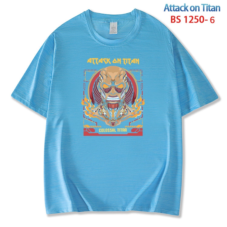 Shingeki no Kyojin ice silk cotton loose and comfortable T-shirt from XS to 5XL  BS 1250 6