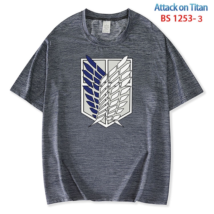 Shingeki no Kyojin ice silk cotton loose and comfortable T-shirt from XS to 5XL BS 1253 3