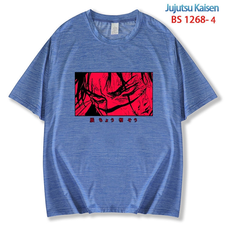 Jujutsu Kaisen ice silk cotton loose and comfortable T-shirt from XS to 5XL  BS-1268-4