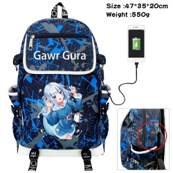 Gawr-Gura Anime Camouflage Fli...