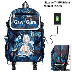 Gawr-Gura Anime Camouflage Fli...