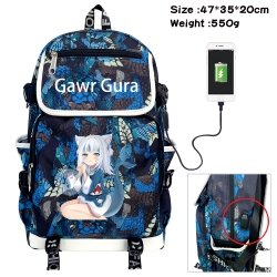 Gawr-Gura Anime Camouflage Fli...