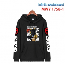 SK∞ Cartoon Sleeve Hooded Patc...