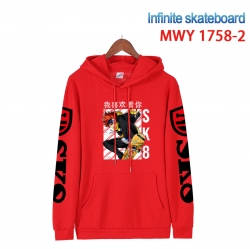 SK∞ Cartoon Sleeve Hooded Patc...