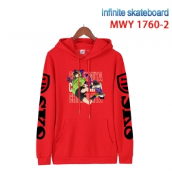 SK∞ Cartoon Sleeve Hooded Patc...