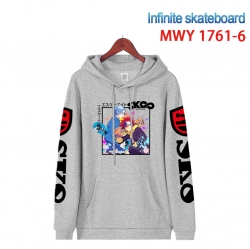 SK∞ Cartoon Sleeve Hooded Patc...