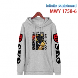 SK∞ Cartoon Sleeve Hooded Patc...