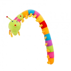 Colorful Caterpillar Plush Toy...