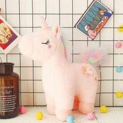 Unicorn Plush Doll Toy Rainbow...