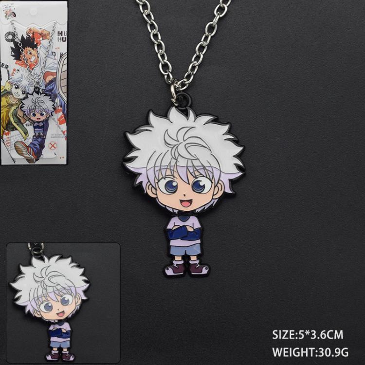 Genshin Impact Anime cartoon metal necklace pendant