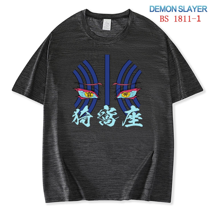 Demon Slayer Kimets ice silk cotton loose and comfortable T-shirt from XS to 5XL BS-1811-1