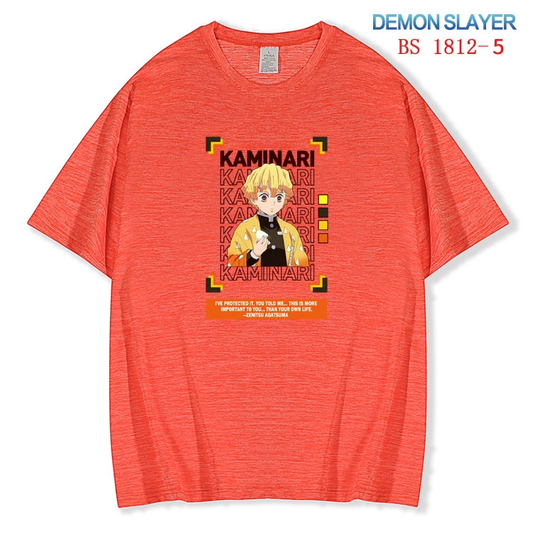 Demon Slayer Kimets ice silk cotton loose and comfortable T-shirt from XS to 5XL BS-1812-5