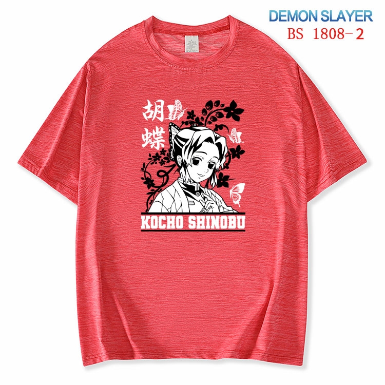 Demon Slayer Kimets ice silk cotton loose and comfortable T-shirt from XS to 5XL