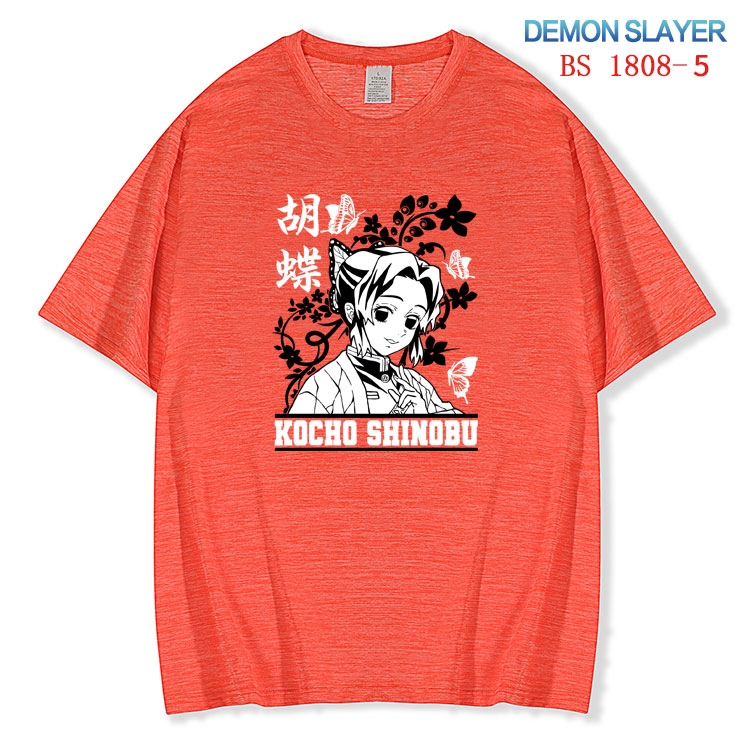 Demon Slayer Kimets ice silk cotton loose and comfortable T-shirt from XS to 5XL