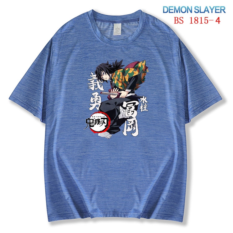 Demon Slayer Kimets ice silk cotton loose and comfortable T-shirt from XS to 5XL