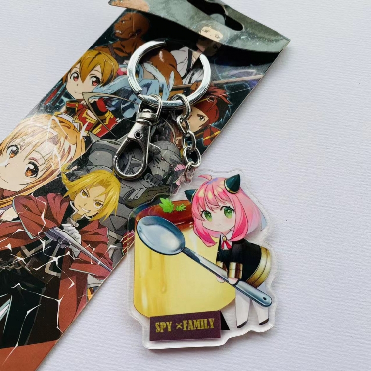 SPY×FAMILY Anime Peripheral Acrylic Keychain price for 5 pcs