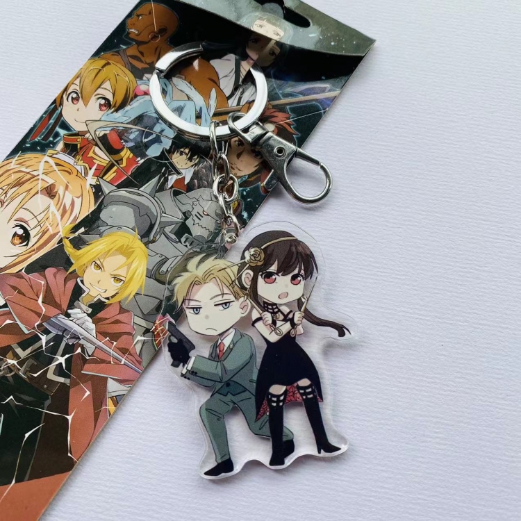 SPY×FAMILY Anime Peripheral Acrylic Keychain price for 5 pcs