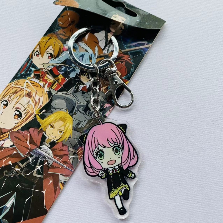 SPY×FAMILY Anime Peripheral Acrylic Keychain price for 5 pcs